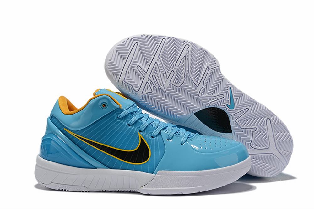 Nike Kobe 4 Blue Yellow